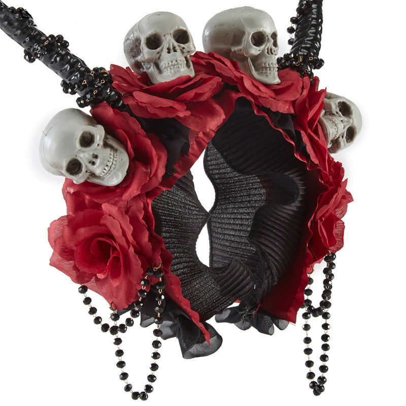 Gothic Horn Rose Headband L3782 - view 3