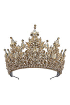 Rhinestone Crown Headband L3825