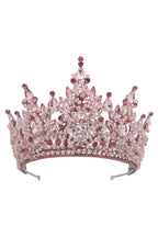 Rhinestone Crown Headband L3825