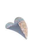 Heart Shaped Acryli Hair Clip L3853