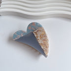 Heart Shaped Acryli Hair Clip L3853