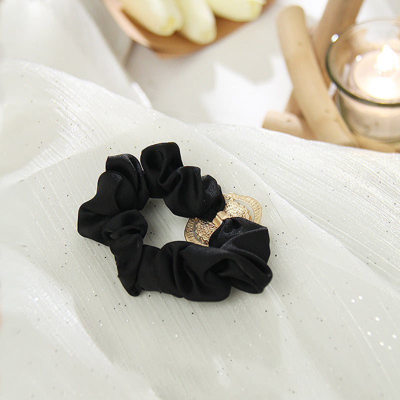Rose Pendant Hair Scrunchies L3858