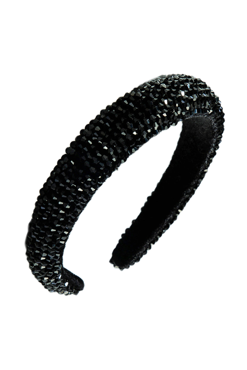 Crystal Bead Sponge Headband L3882