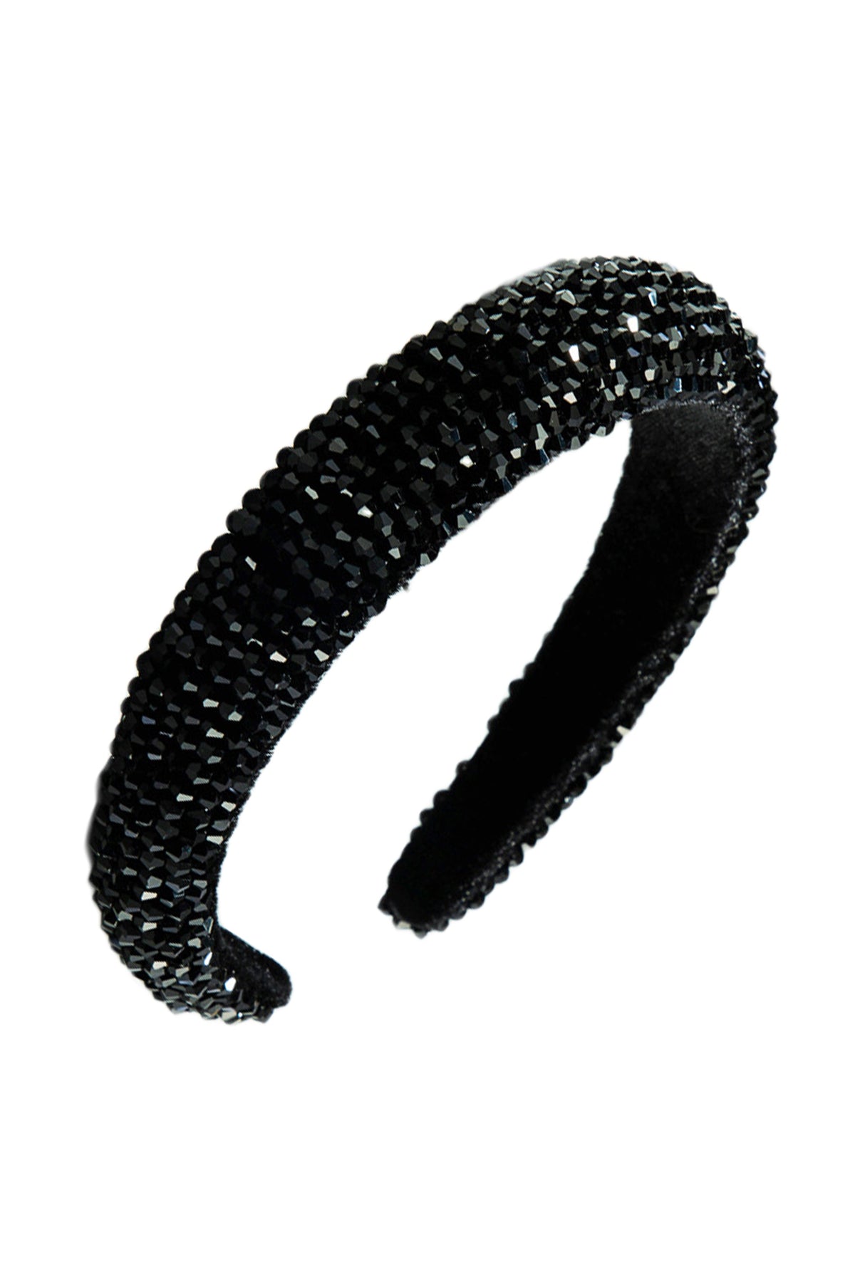 Crystal Bead Sponge Headband L3882