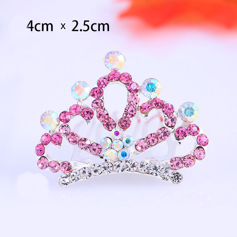 Crown Rhinestone Hair Comb L3913