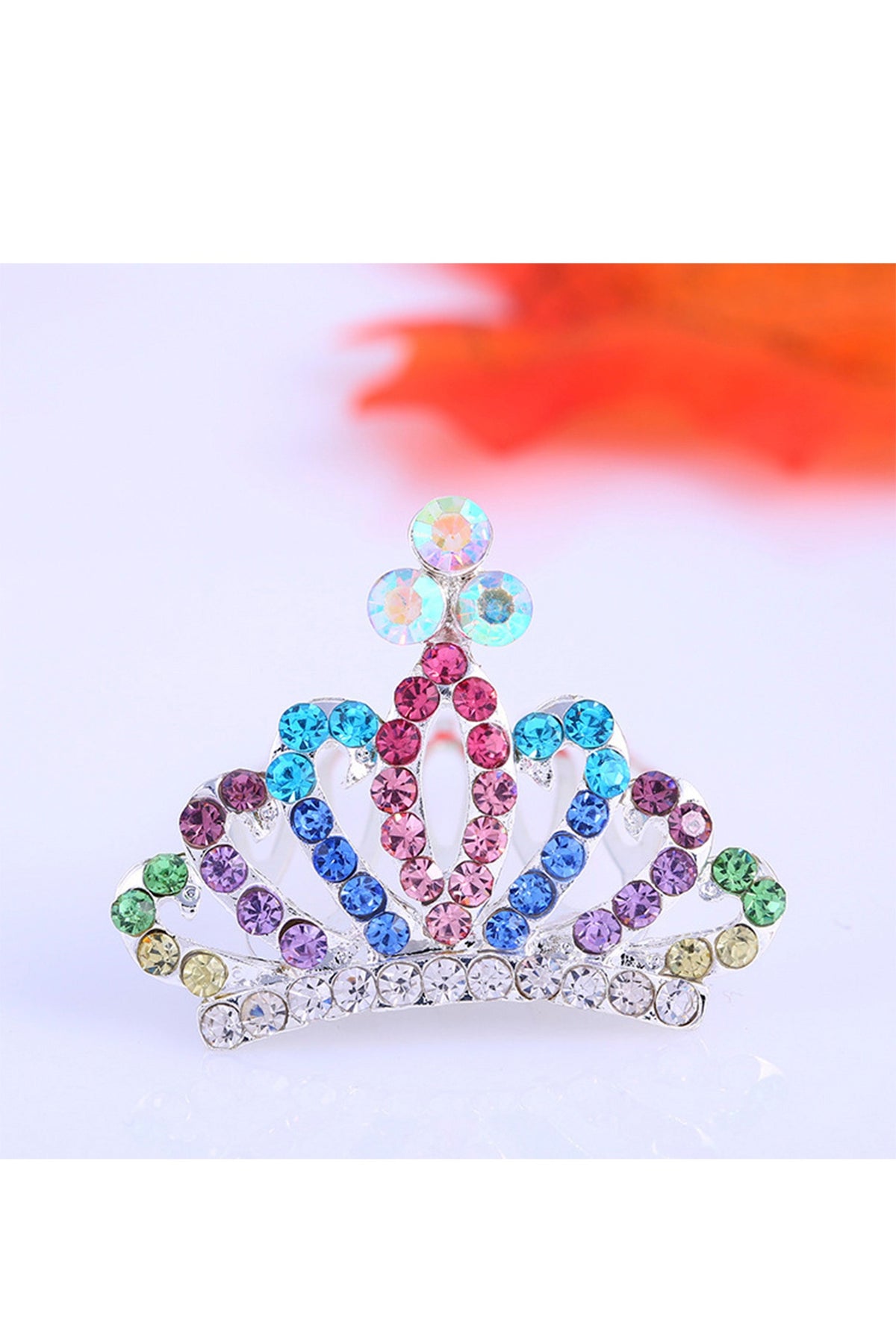 Crown Rhinestone Hair Comb L3914