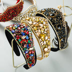 Baroque Glass Drill Headband L3938