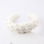 Pearl Plush Headband L3943
