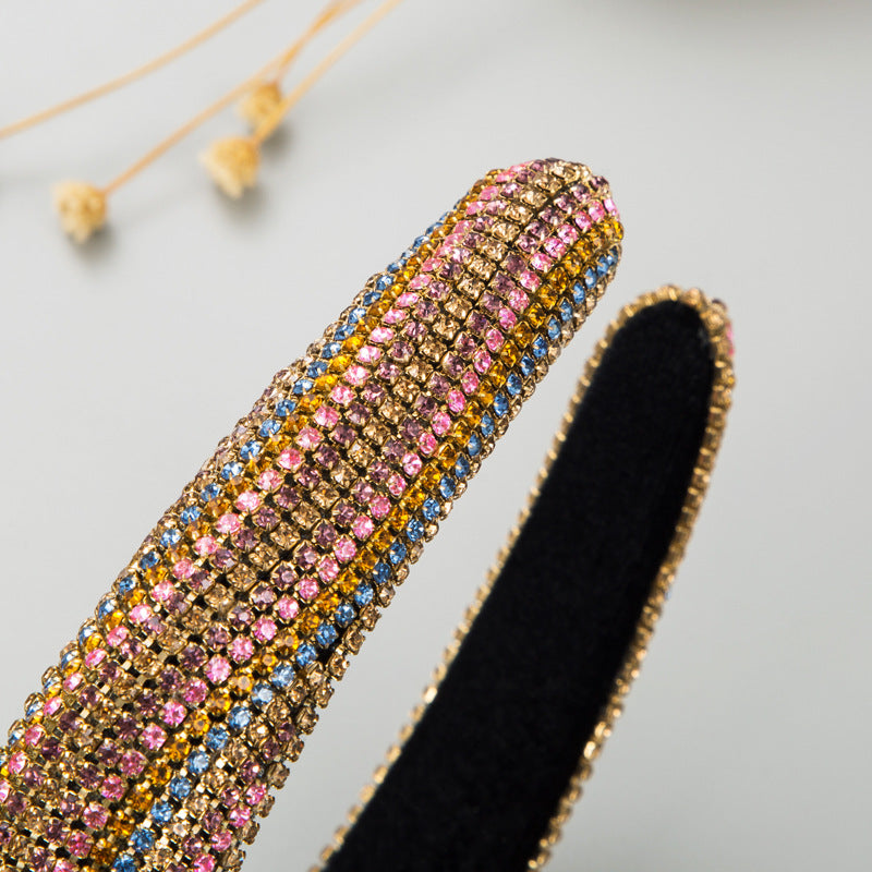 Rhinestone Sponge Headband L3948