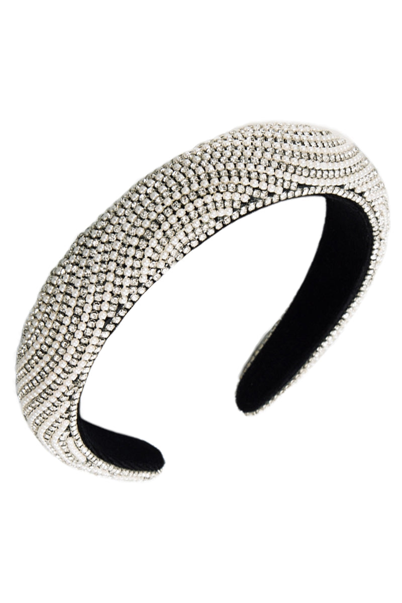 Rhinestone Sponge Headband L3948