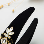 Baroque Rhinestone Sponge Headband L4017