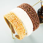 Pearl Crystal Headband L4060
