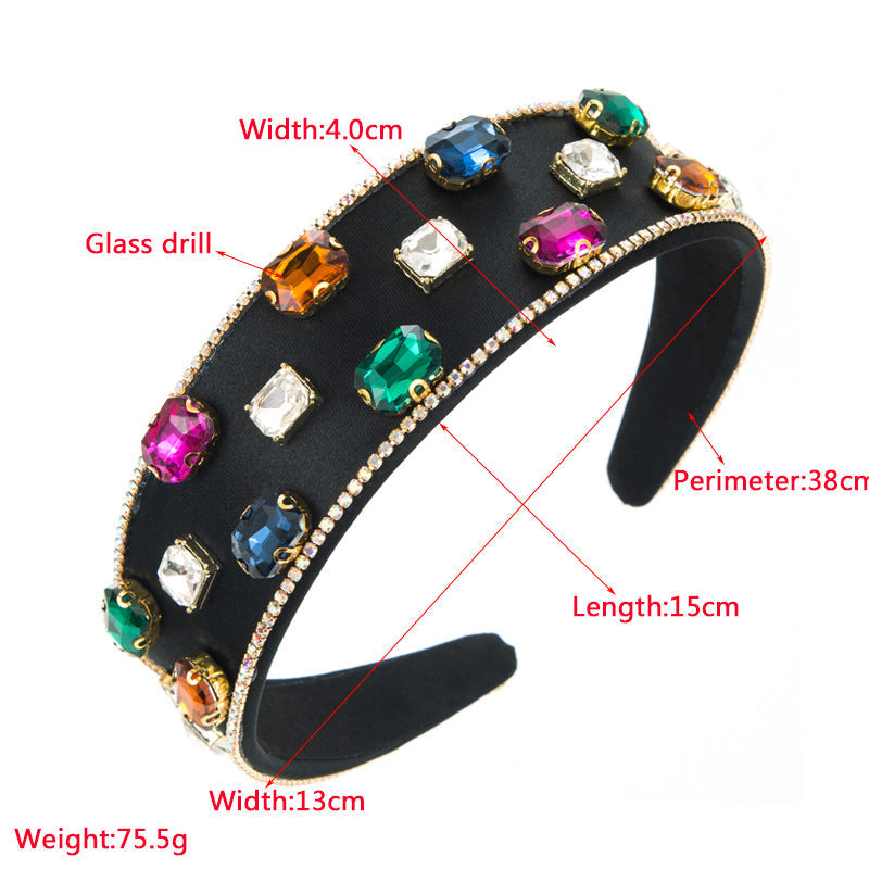 Glass Drill Headband L4093