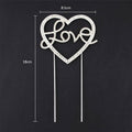 Heart Love Rhinestone Hair Pin L4096