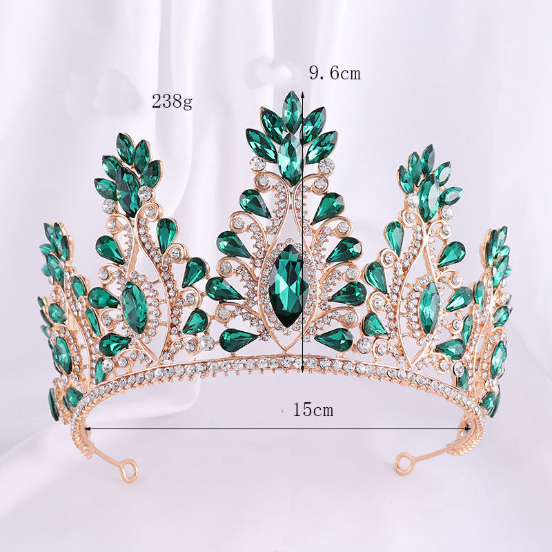Luxurious Rhinestone Crown Headband L4109
