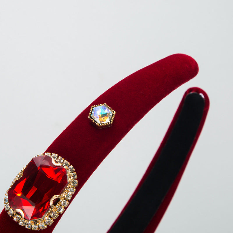 Glass Drill Fabric Headband L4126