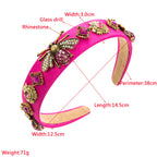 Bee Rhinestone Headband L4181