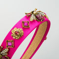 Bee Rhinestone Headband L4181