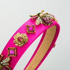 Bee Rhinestone Headband L4181