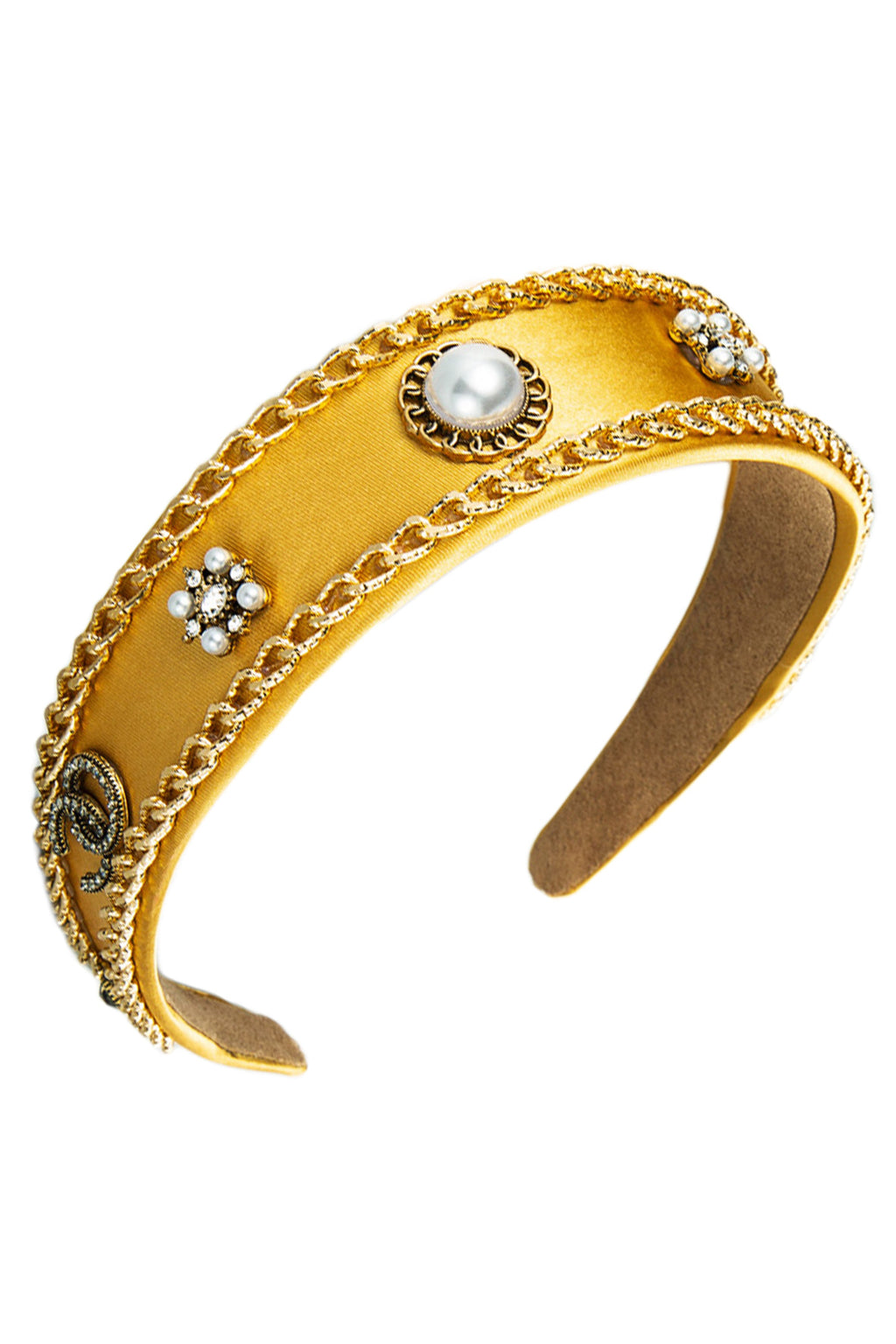 Pearl Chain Headband L4193