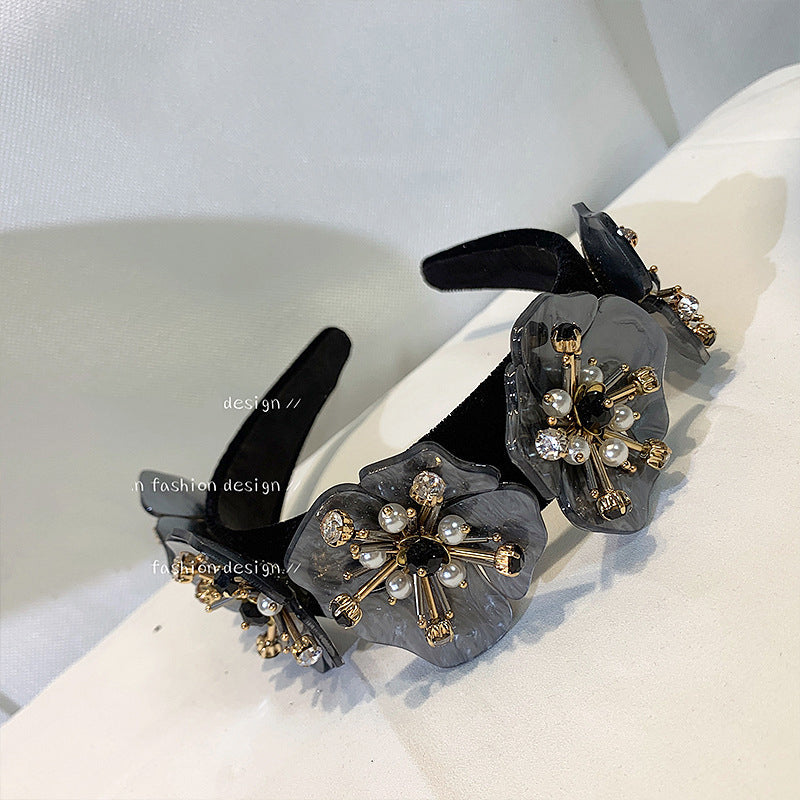Floral Acrylic Headband L4212