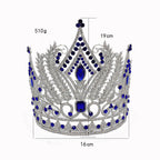 Baroque Rhinestone Crown Headband L4266