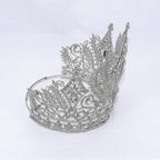 Baroque Rhinestone Crown Headband L4266