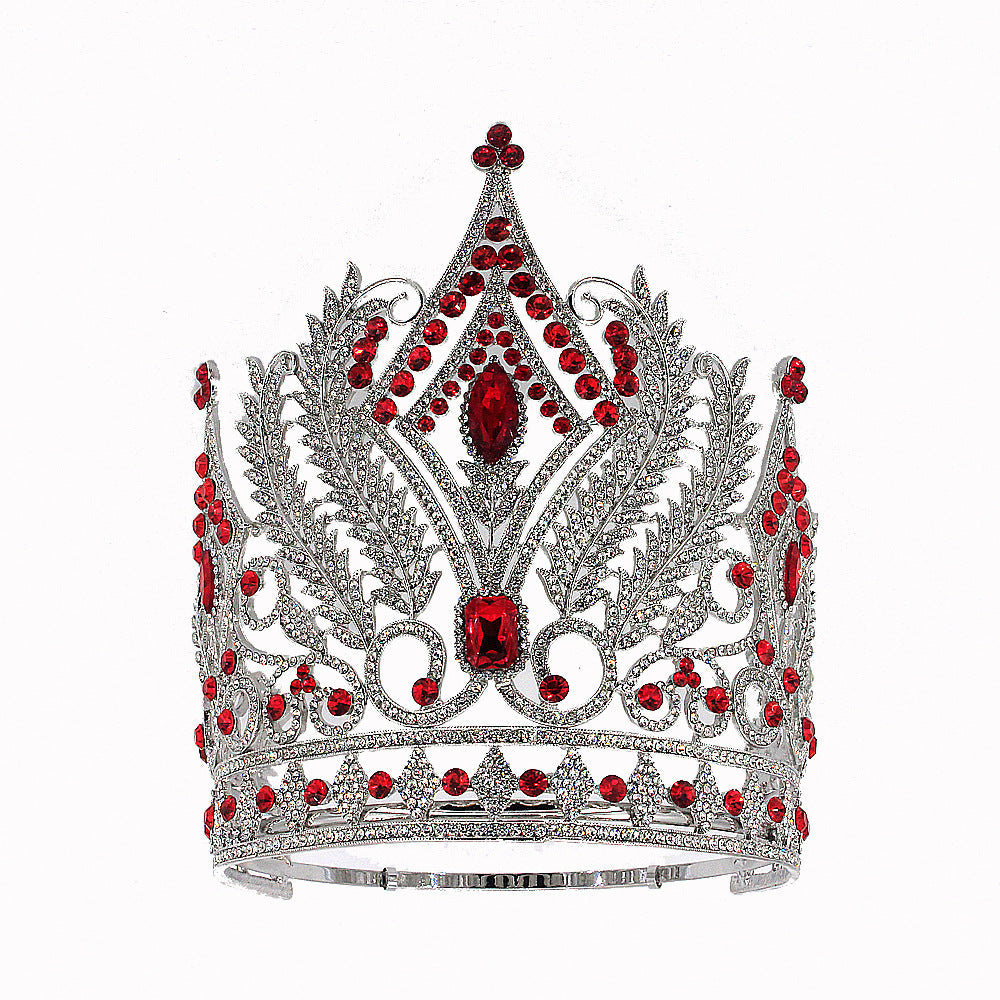 Baroque Rhinestone Crown Headband L4266