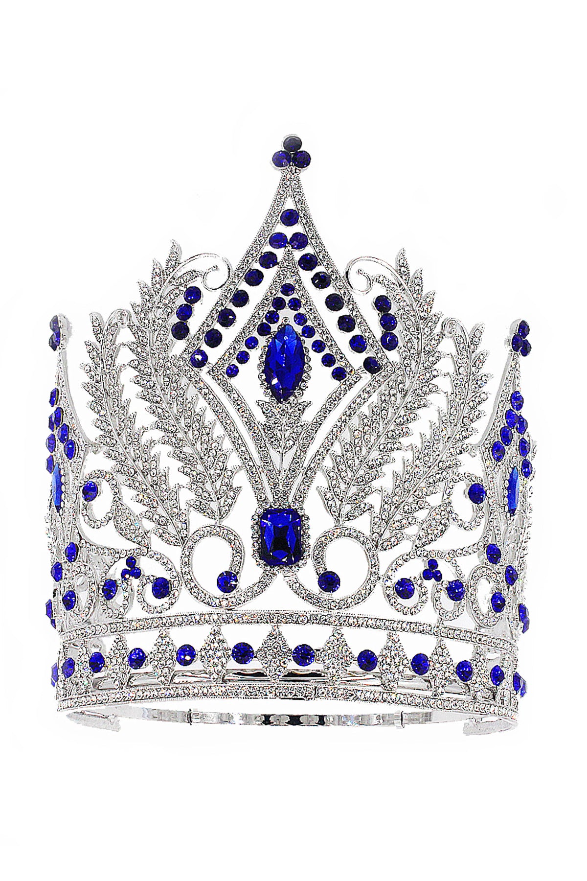 Baroque Rhinestone Crown Headband L4266
