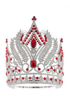 Baroque Rhinestone Crown Headband L4266