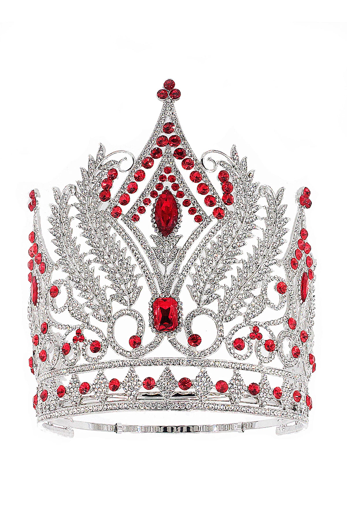 Baroque Rhinestone Crown Headband L4266