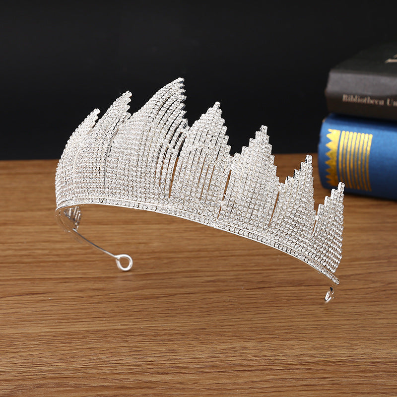 Baroque Rhinestone Crown Headband L4268
