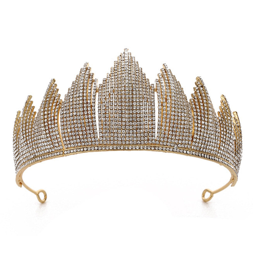 Baroque Rhinestone Crown Headband L4268
