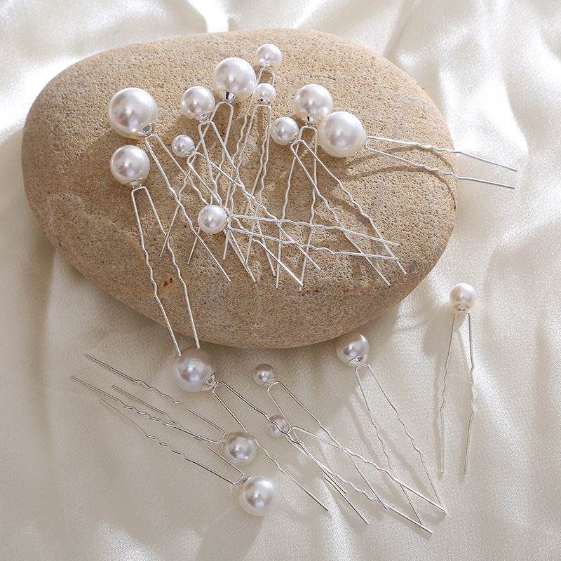18 PCS Pearl Hair Pin Set L4272