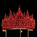 Rhinestone Crown Headband L4278