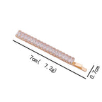 Cubic Zirconia Barrettes Hair Pin L4288