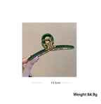 Cross Acrylic Hair Clip L4329
