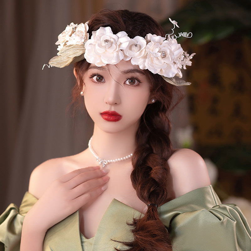 Floral Fabric Headband L4370