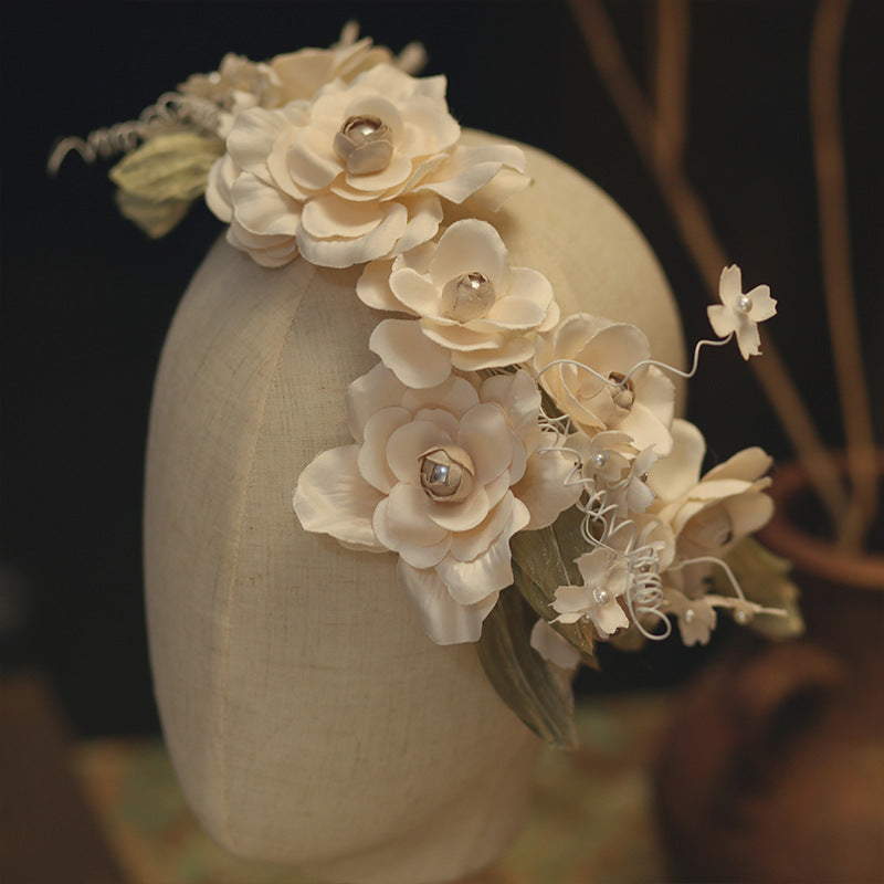 Floral Fabric Headband L4370