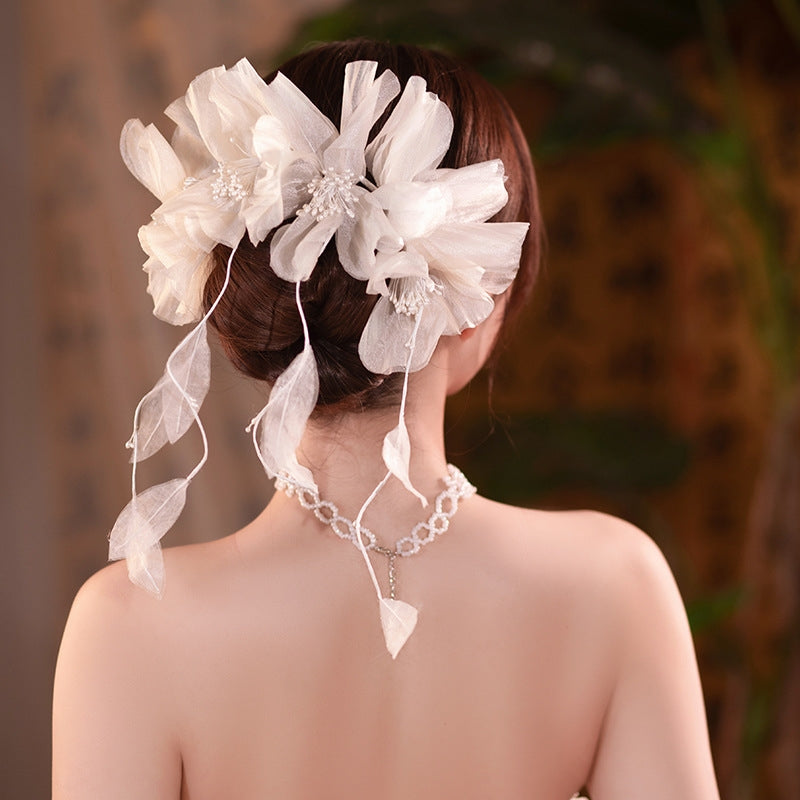 Floral Fabric Headband L4371