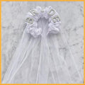 BRIDE Pearl Silk Feeling Headband With Headdress L4379