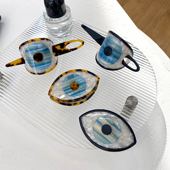 Evil Eye Acrylic Hair Pin L4460