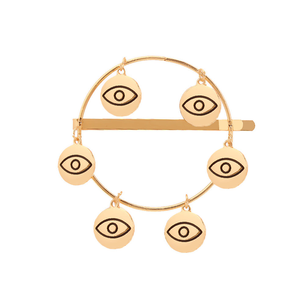 Evil Eye Alloy Hair Clip L4484