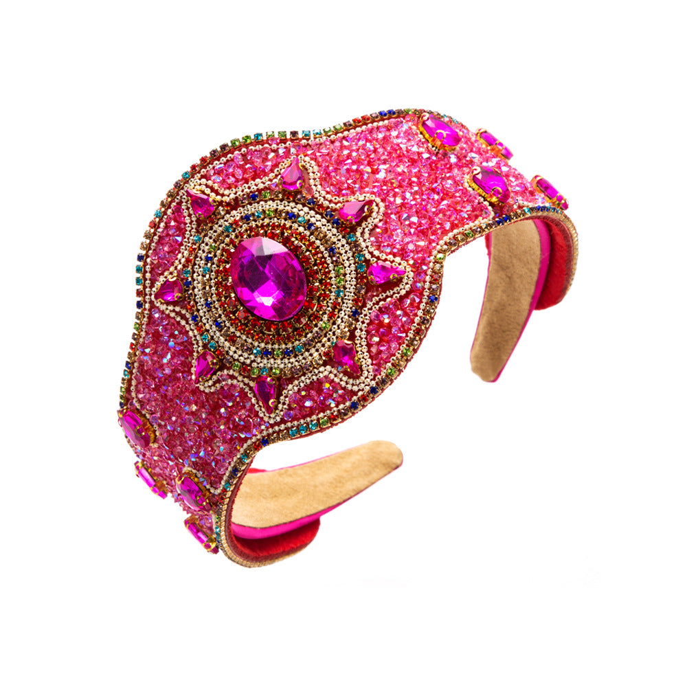 Baroque Rhinestone Headband L4498