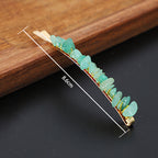 Irregular Natural Stone Hair Clip L4535