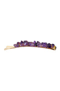 Irregular Natural Stone Hair Clip L4535