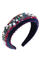 Baroque Rhinestone Sponge Headband L4563