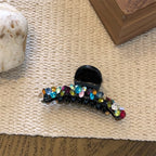 Rhinestone Acrylic Hair Clip L4581