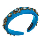 Baroque Rhinestone Sponge Headband L4648