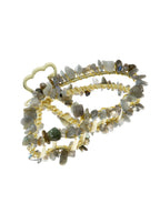 Irregular Natural Stone Butterfly Hair Clip L4673 - view 10